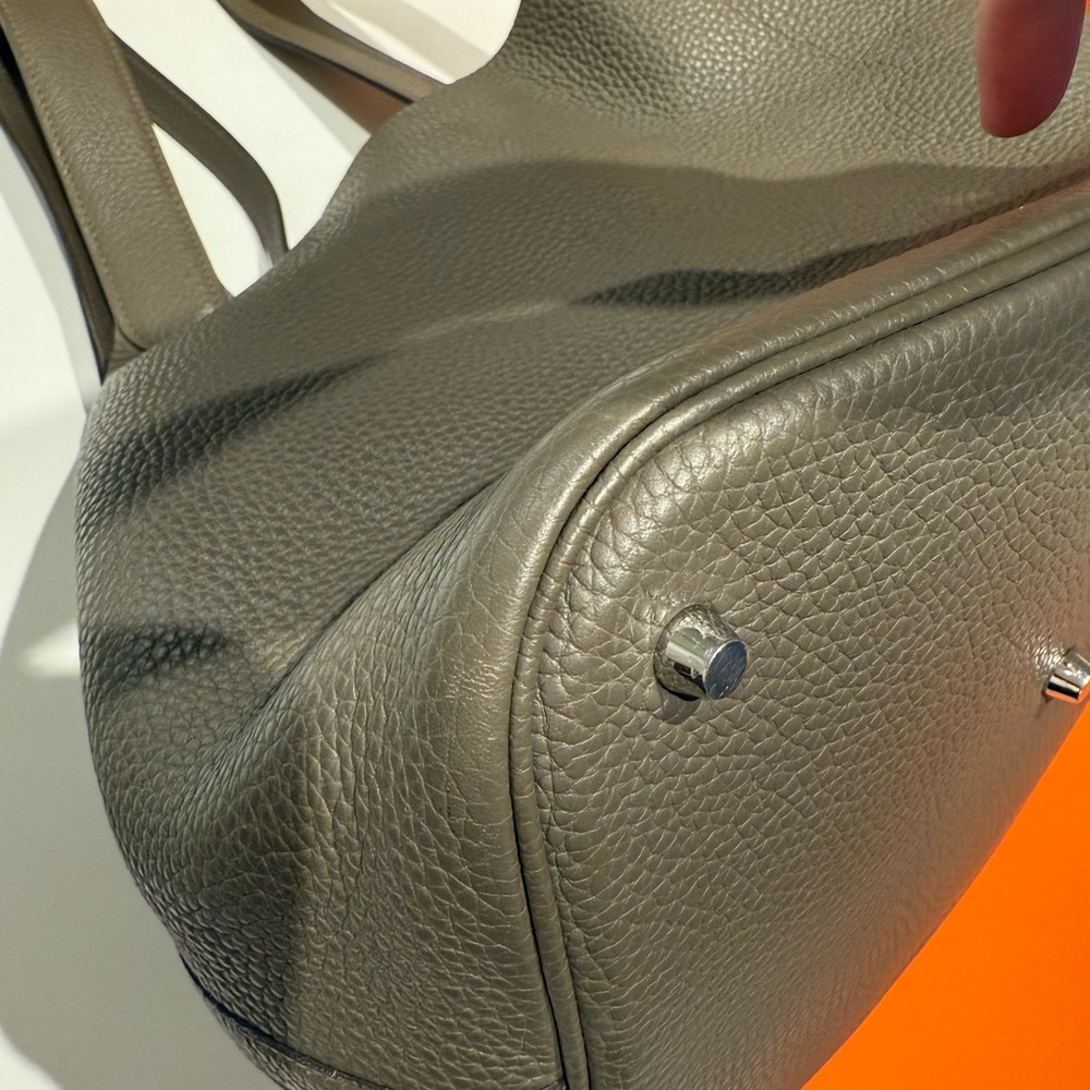 Hermes Picotin Lock GM Handbag Etain - Picture 5 of 12